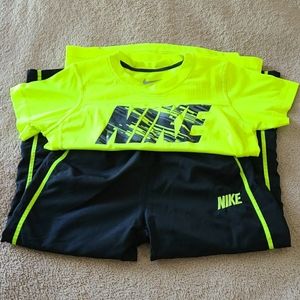 Boys Nike dry fit athletic outfit size 4